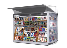 Newspaper kiosk - Kiosque a journaux