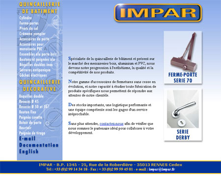 Impar Home - Accueil