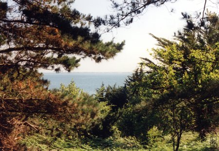 Glimpse of the sea - Échappée sur la mer