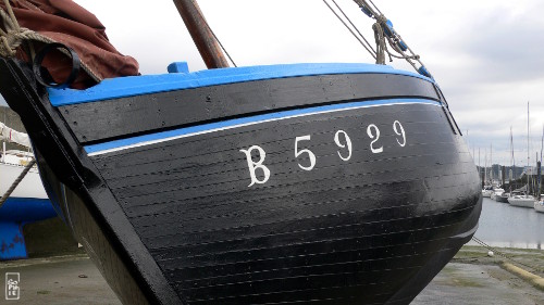 Detail of the hull - Détail de la coque