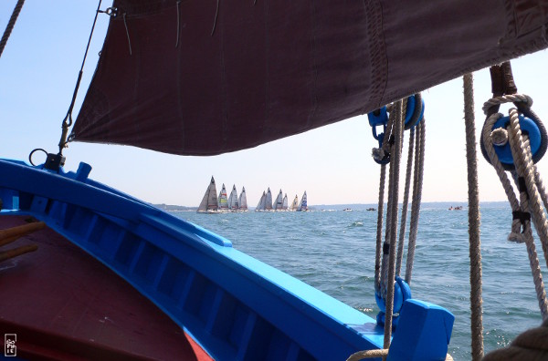 Bergère de Domrémy & the Tour de France sailboats - Bergère de Domrémy & les bateaux du Tour de France