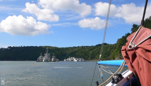 Landévennec boat cemetery - Cimetière de bateaux de Landévennec