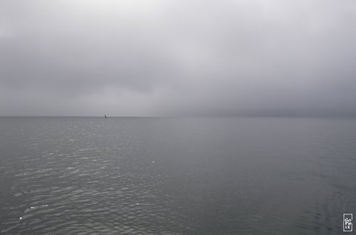 Brest harbour in the mist - Rade de Brest dans la brume