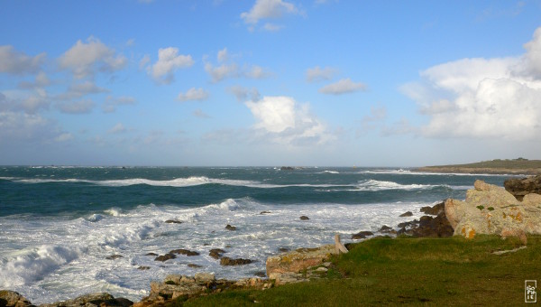 Argenton rocks after a storm - Roches d’Argenton après une tempête