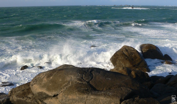 Argenton rocks after a storm - Roches d’Argenton après une tempête