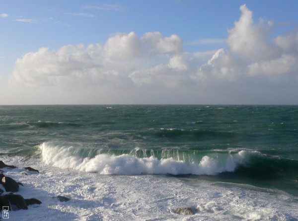 Argenton rocks after a storm - Roches d’Argenton après une tempête