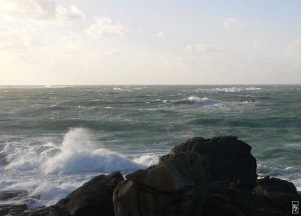 Argenton rocks after a storm - Roches d’Argenton après une tempête