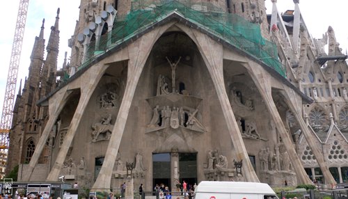 Passion facade - Façade de la Passion