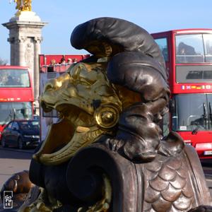 Alexandre III sculpture - Sculpture du pont Alexandre III