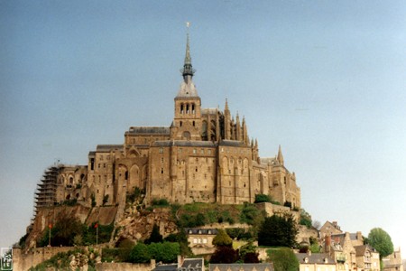 The mont from the usual angle - Le mont vu de l’autre habituel