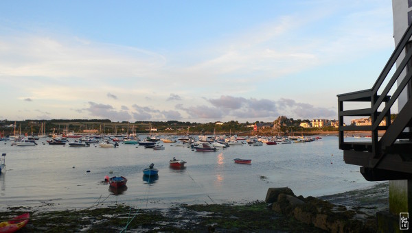 Harbour at sunset - Port au coucher de soleil